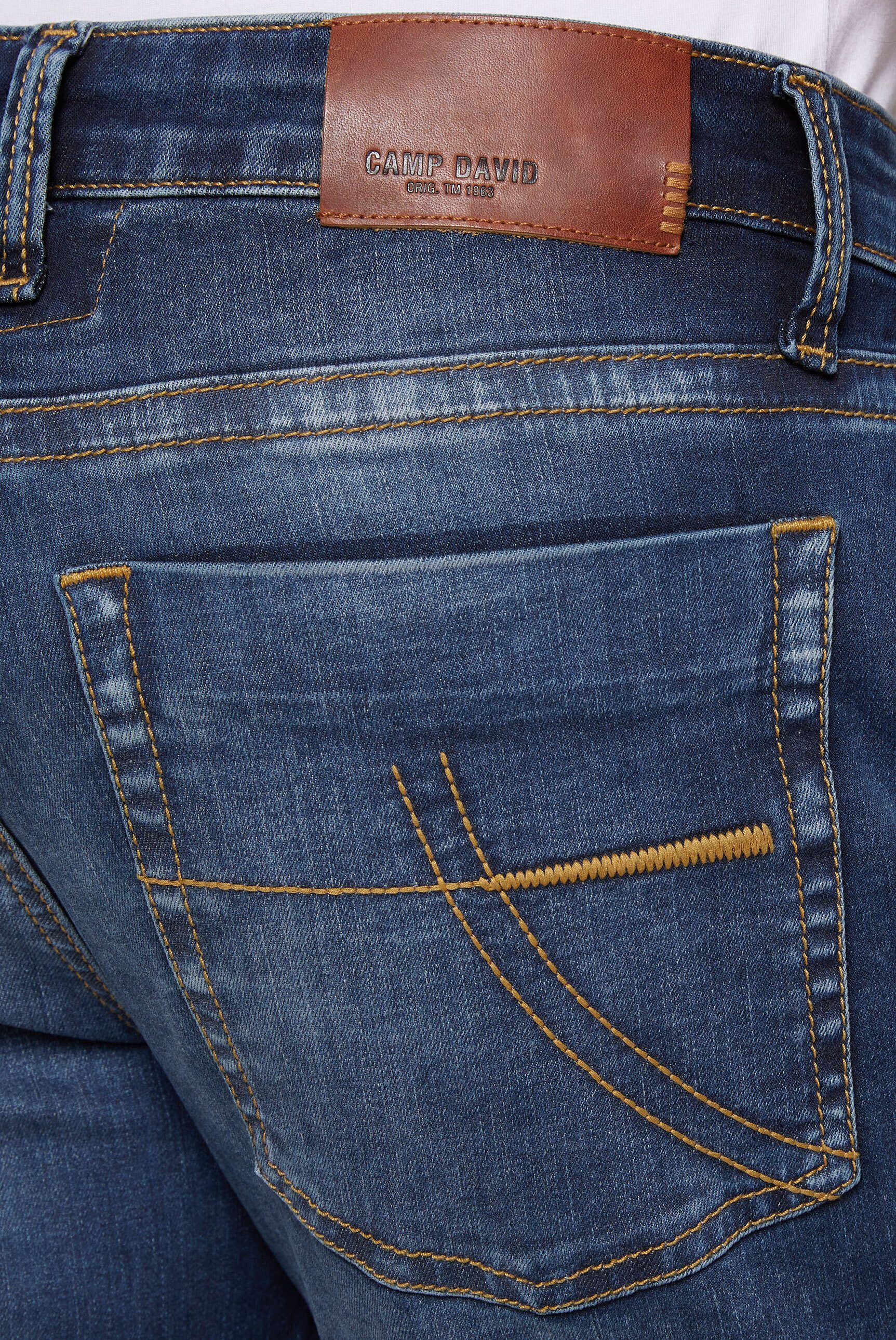 CAMP DAVID Regular-fit-Jeans mit normaler Leibhöhe