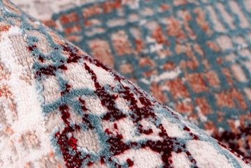 Teppich Mika, Home affaire, rechteckig, Höhe: 12 mm, Vintage Design, Wohnzimmer
