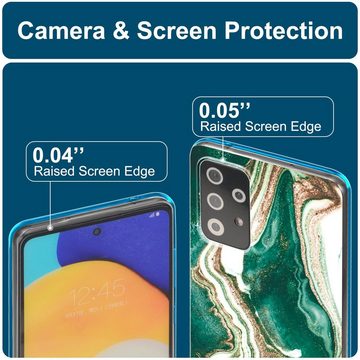 CoolGadget Handyhülle Marmor Slim Case für Samsung Galaxy A13 4G 6,6 Zoll, Hülle Dünne Silikon Schutzhülle für Samsung A13 Hülle