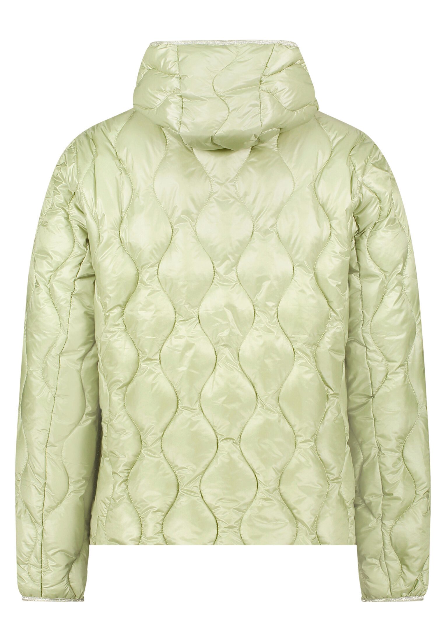 Cartoon Steppjacke Damen mit Eingrifftaschen