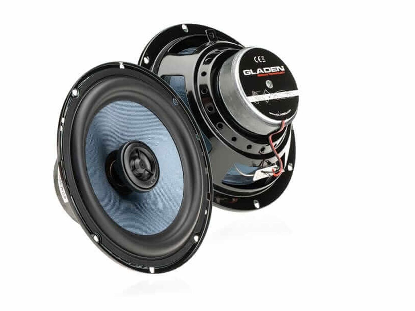 Gladen Audio ALPHA 165 C 16,5cm Koax Lautsprecher Auto-Lautsprecher