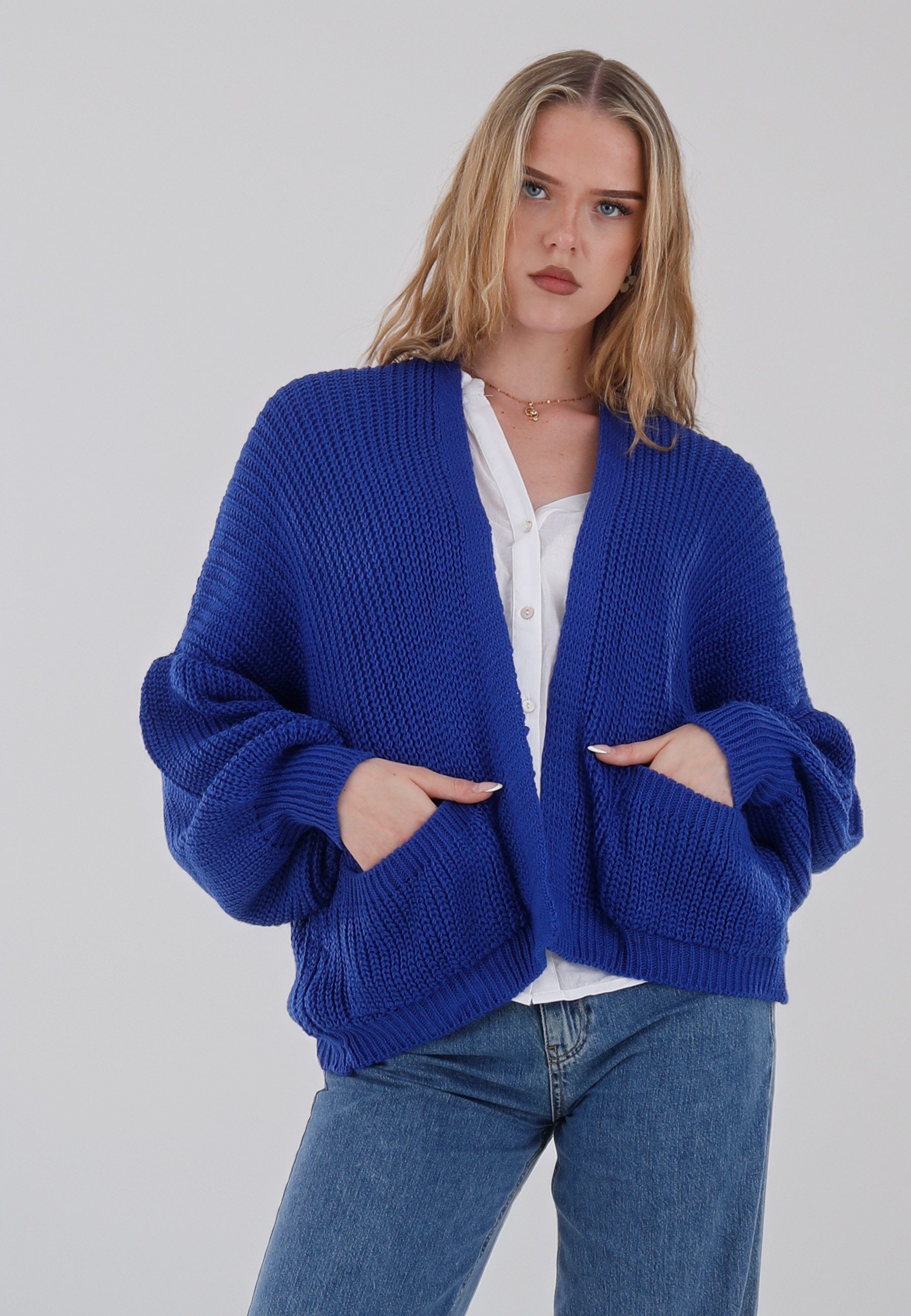 YC Fashion & Style Strickjacke Strick-Bolero günstig online kaufen