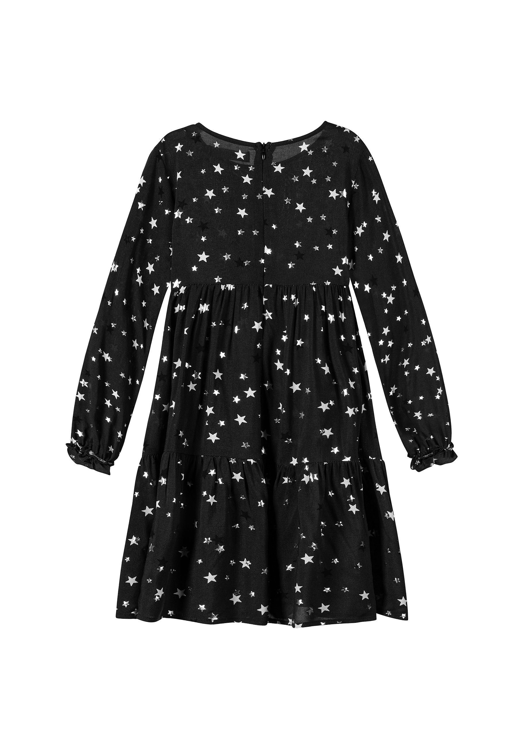 MINOTI Druckkleid Kleid mit Sternendruck (3y-14y)