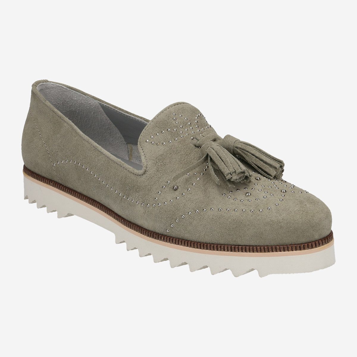 Maripé 24095, Sneaker in Grün für Damen Sneaker