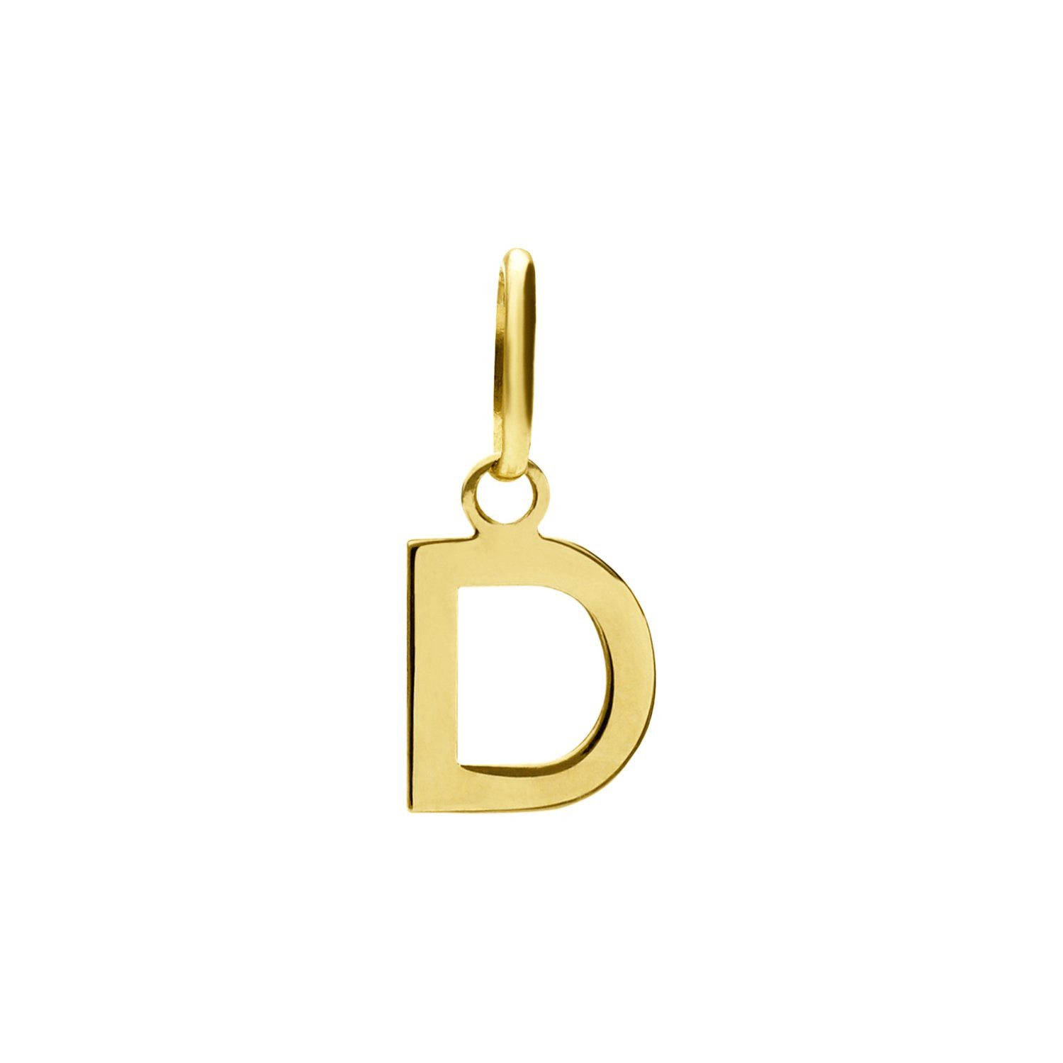 LUCARDI Buchstabenanhänger Anhänger - 585 Gold - Gold - Damen