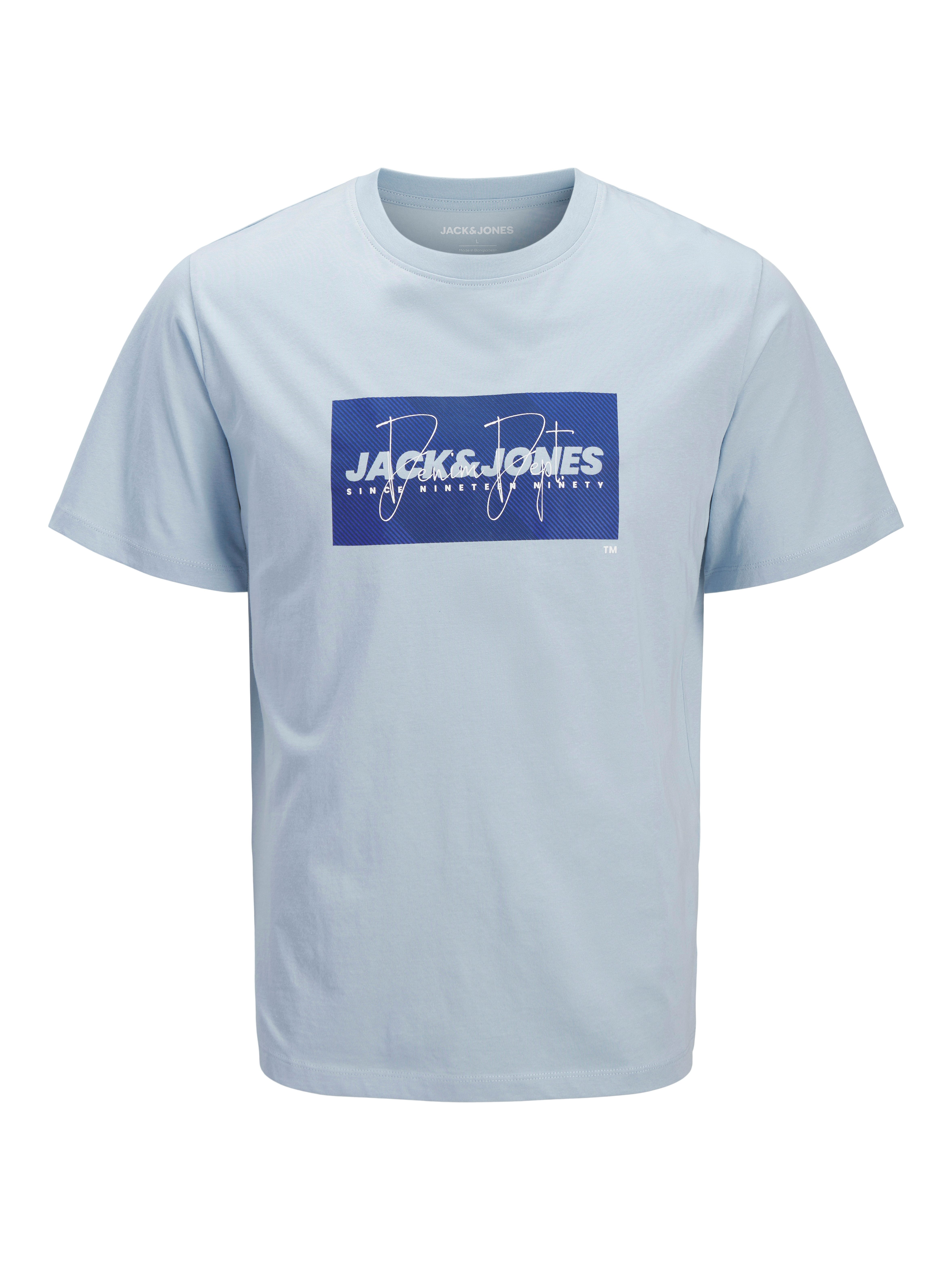 T-Shirt JJCOLE PRINT TEE SS CREW NECK JNR