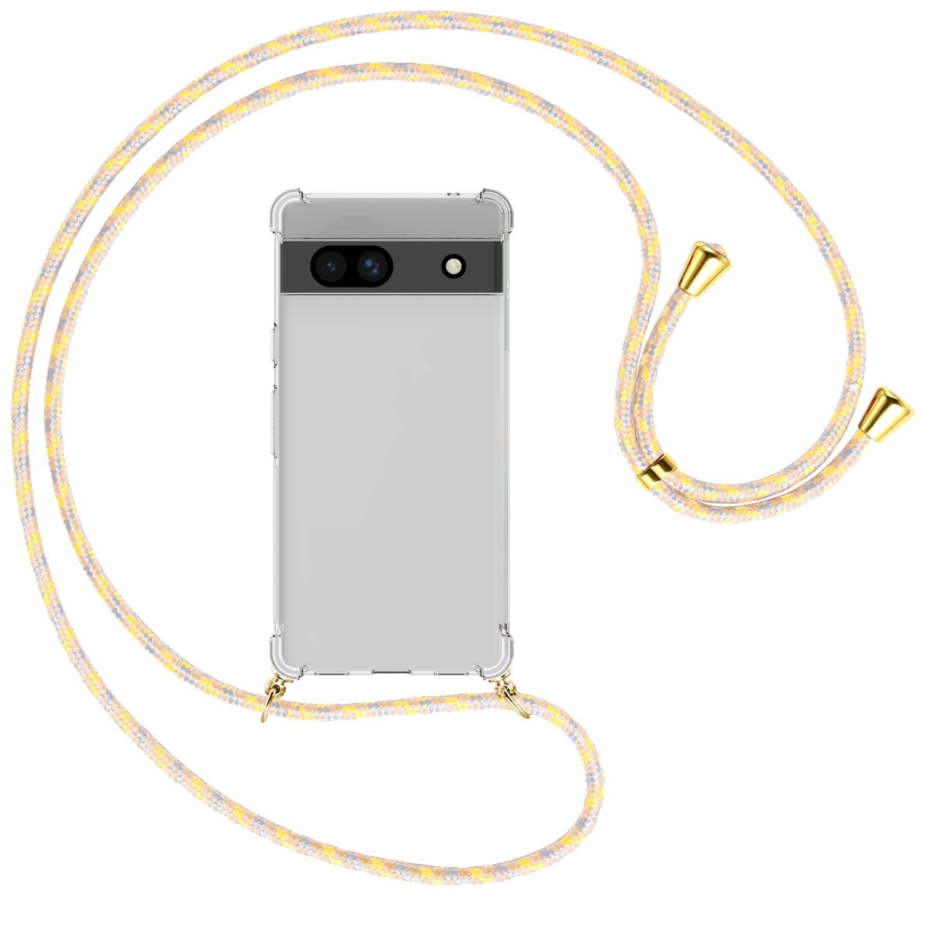 mtb more energy Handykette für Google Pixel 7a [NC-649-G], Umhängehülle mit Band [NC-649-G]