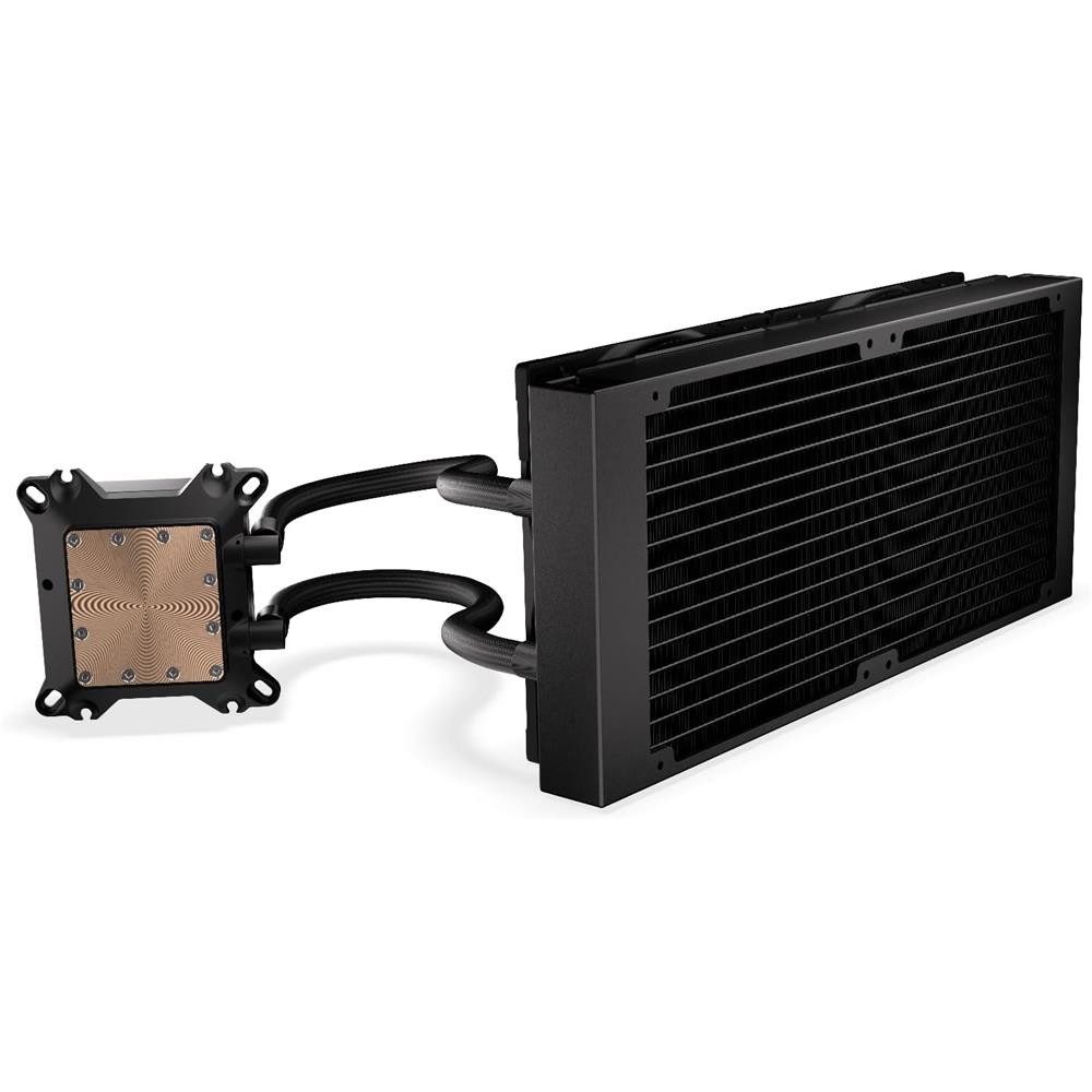 ENDORFY Wasserkühlung Navis F280 EY3B002 AIO CPU-Wasserkühler, 280mm Radiator, PWM-Pumpe, Keramiklager, Kupferboden, knickfeste Schläuche