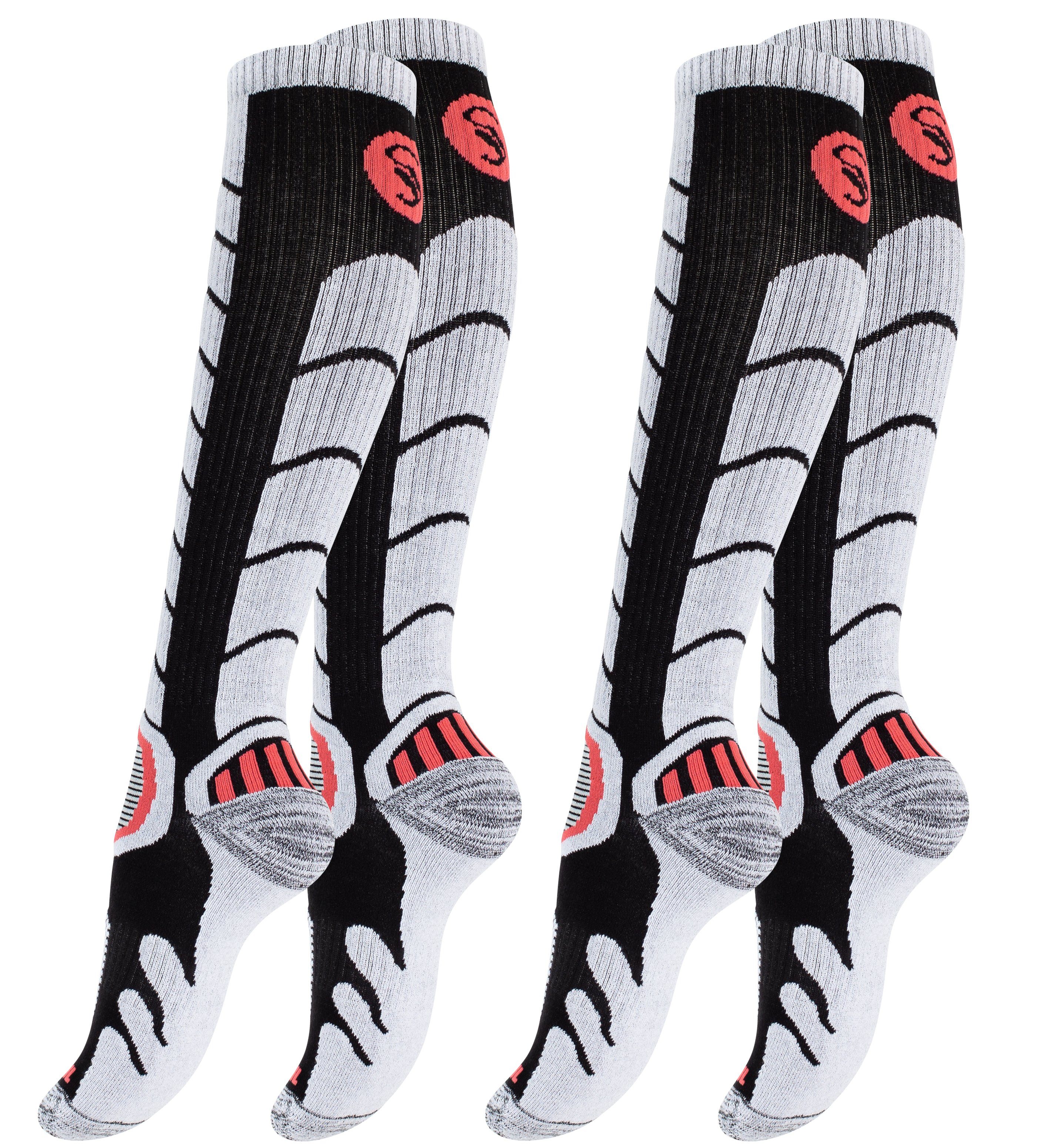 Stark Soul® Skisocken Ski & Snowboard Socken mit Spezialpolsterung, 2 Paar günstig online kaufen