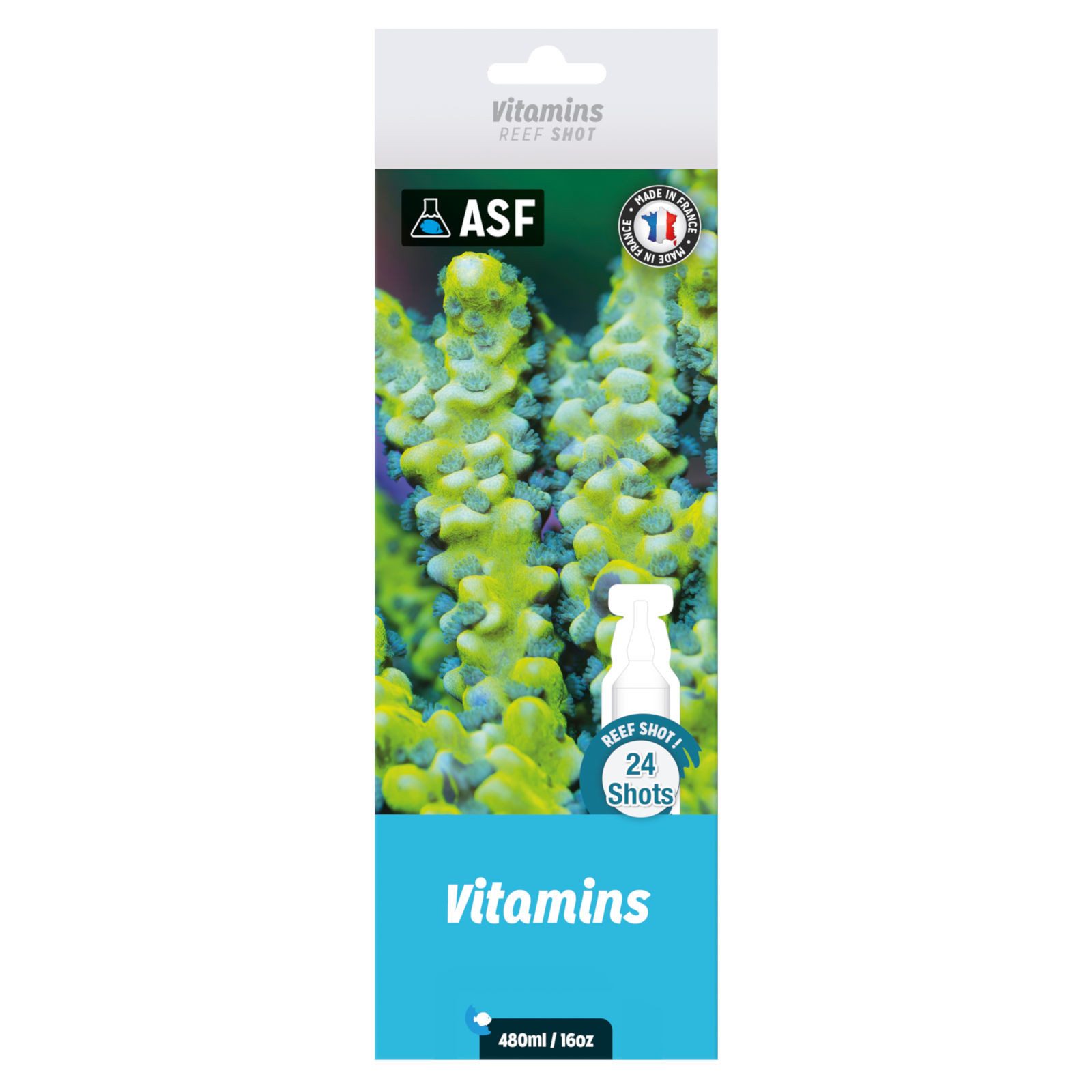 Aquarium Systems Aquariumpflege Vitamins shots, 24x 20 ml
