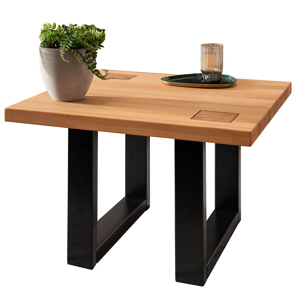 Lomadox Couchtisch WINCHESTER-69, Wohnzimmertisch 70x70 cm Beistelltisch mo günstig online kaufen