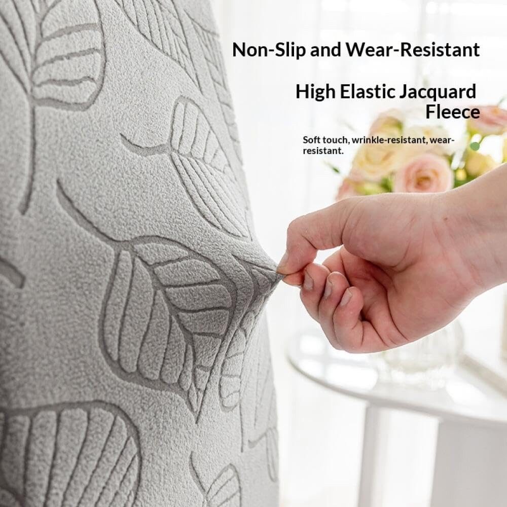 Zyronn Stuhlhusse Stretch Stuhlbezug mit Gummiband Abnehmbar, waschbar, Blumenmuster,Einheitsgröße,geeignet für Restaurants, Hotels und Küchen – Bild 3 von 5