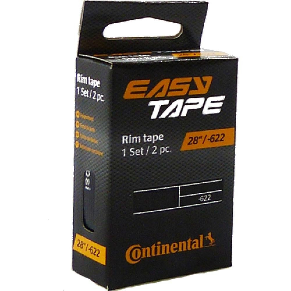 CONTINENTAL Felgenaufkleber Continental Felgenband EasyTape 8bar 26-622 2 Stück 26mm