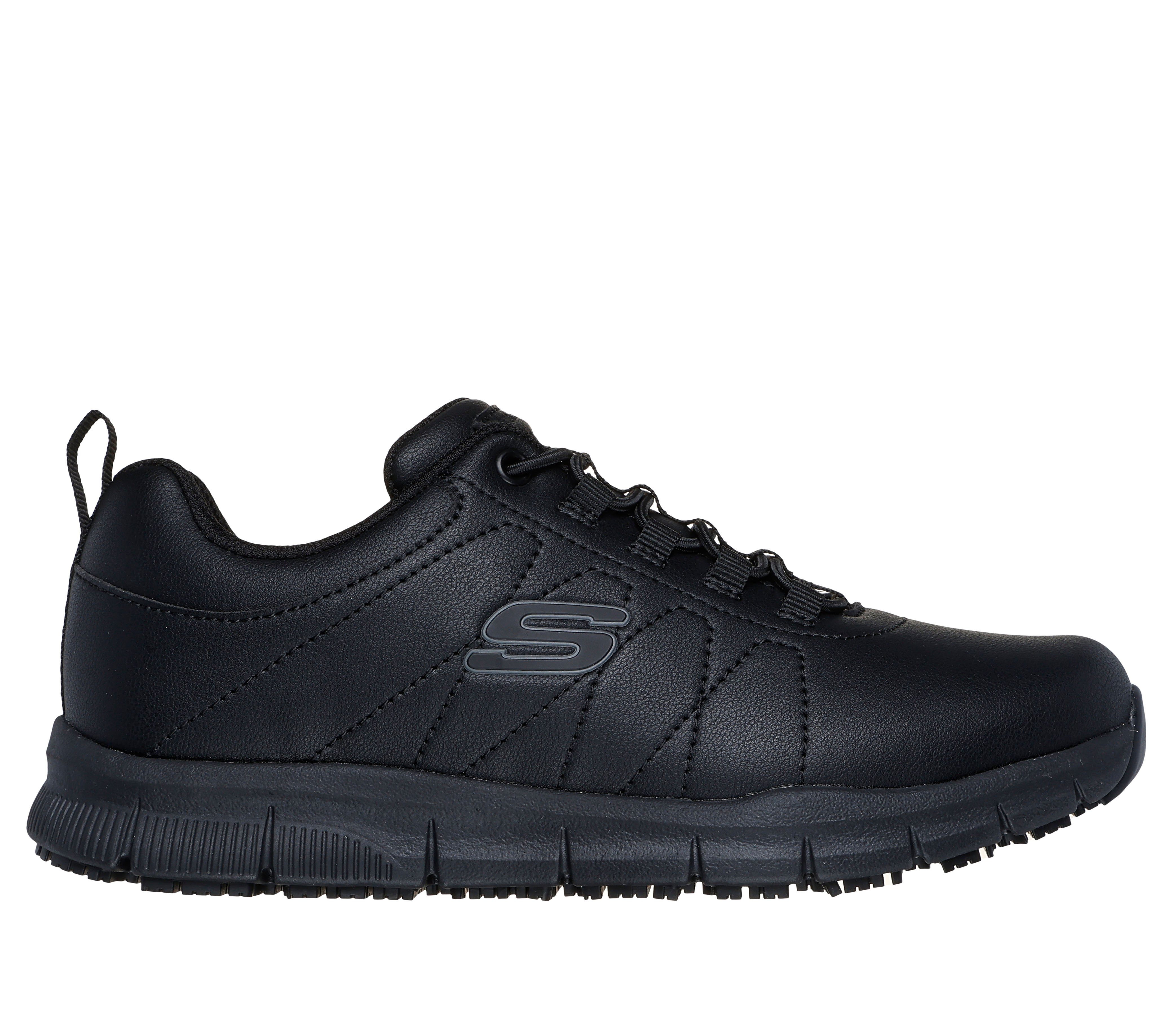 Skechers NAMPA-BEJA O1 SR Medizin Berufsschuh - Rutschhemmender Damen Arbeitsschuh EN ISO 20347:2022+A1:2024. Ideal für Medizin, Pflege, Labor und Gastro – Bild 2 von 5