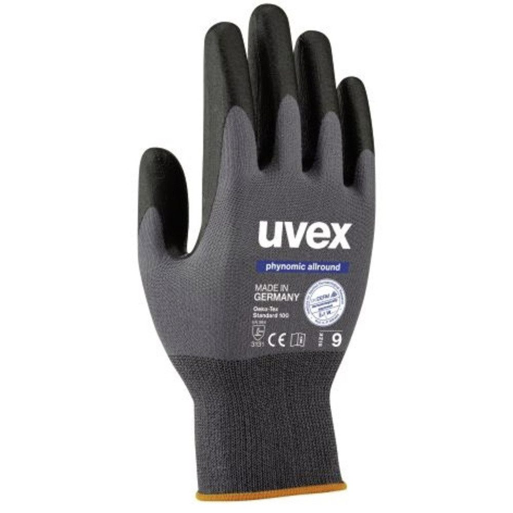 Uvex Arbeitshandschuhe uvex phynomic allround 6004909 Nylon Arbeitshandschuh Größe (Handschuh