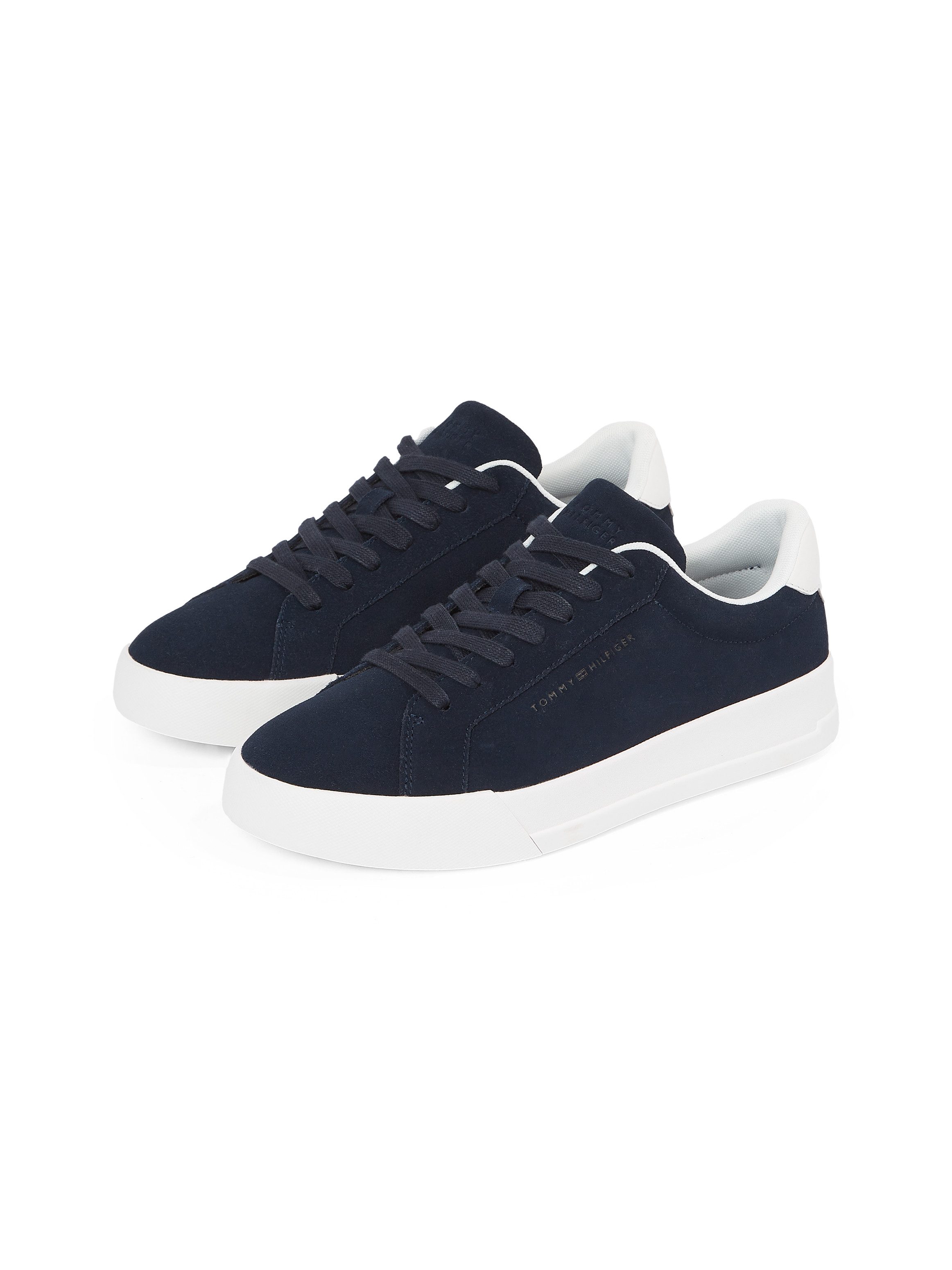Tommy Hilfiger TH COURT BETTER SUEDE Sneaker, Freizeitschuh, Halbschuh, Sch günstig online kaufen