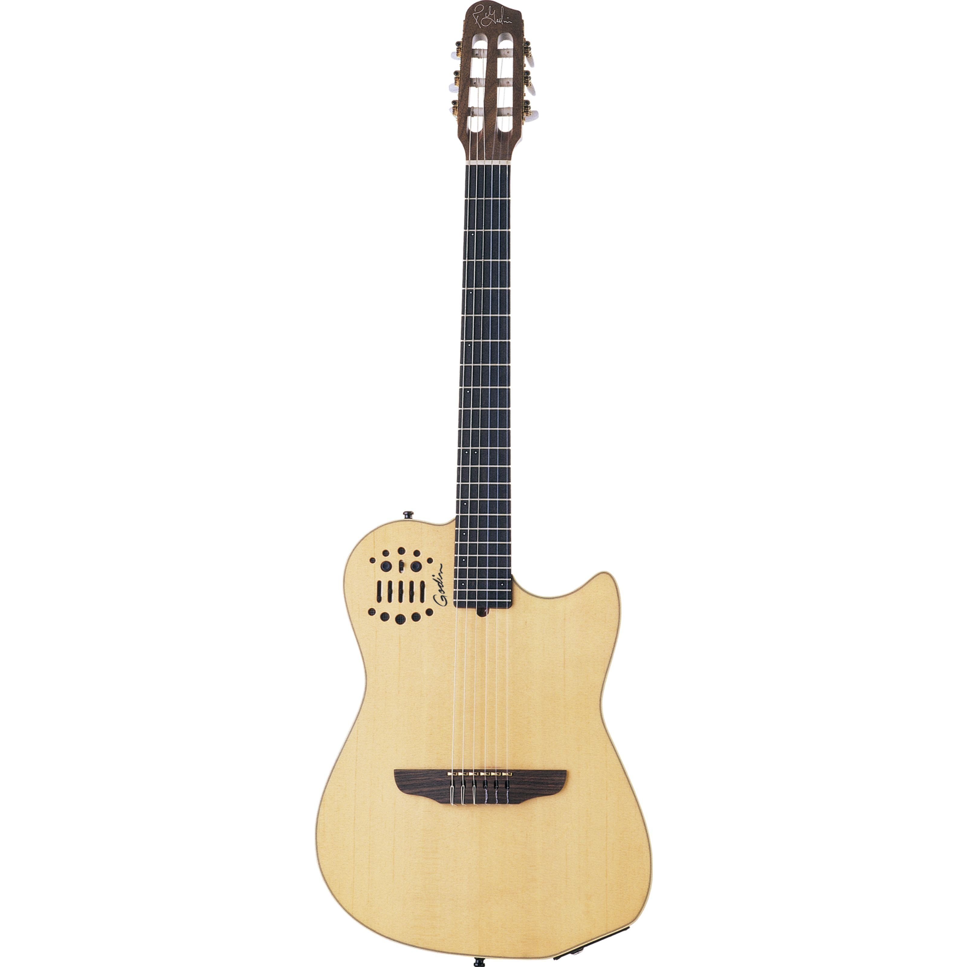 Godin Konzertgitarre, Multiac Nylon SA NT HG Natural Highgloss, Классические гитары, 4/4 Классические гитары, Multiac Nylon SA Natural Highgloss - 4/4 Konzertgitarre