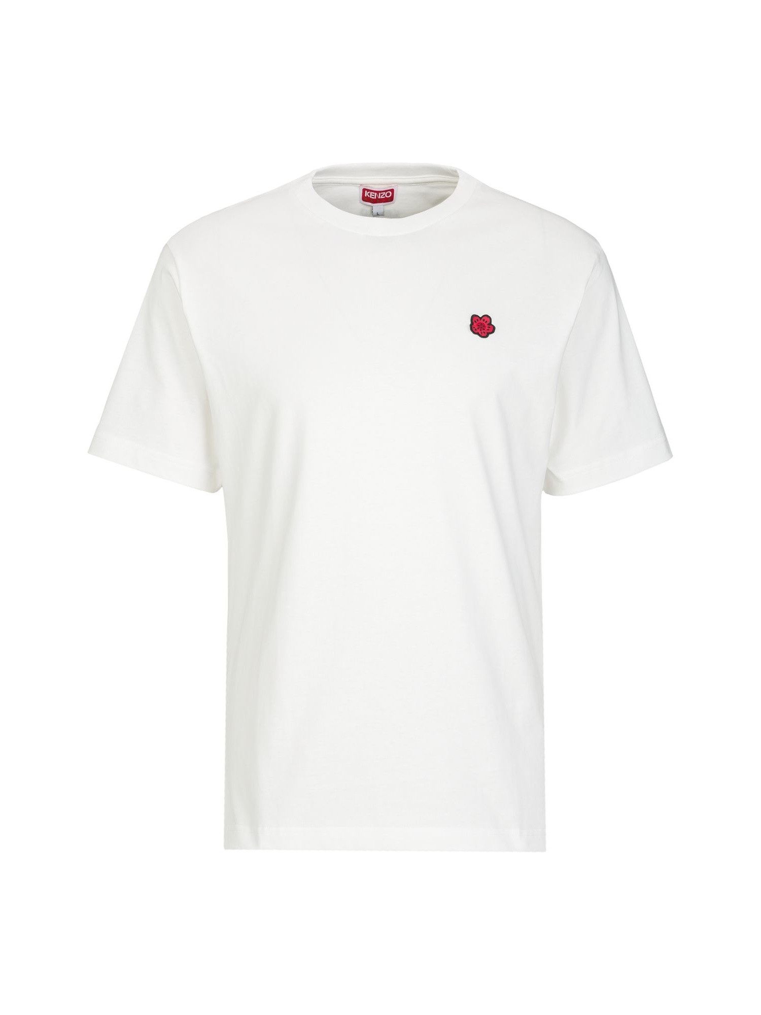 KENZO T-Shirt Tee Con Ricamo Boke Flower Di Cotone (1-tlg)
