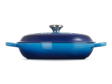 LE CREUSET Kochtopf Gourmet-Profitopf Signature rund azure 30cm