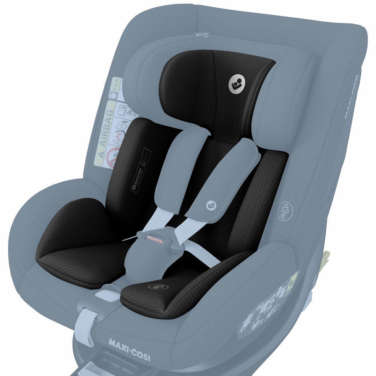 Maxi-Cosi Kindersitzbezug Maxi-Cosi Mica Eco Einlage für Neugeborene, Autositz Neugeboreneneinla, Ab der Geburt Bequeme Schlafposition Waschbarer Bezug Entwickelt f…