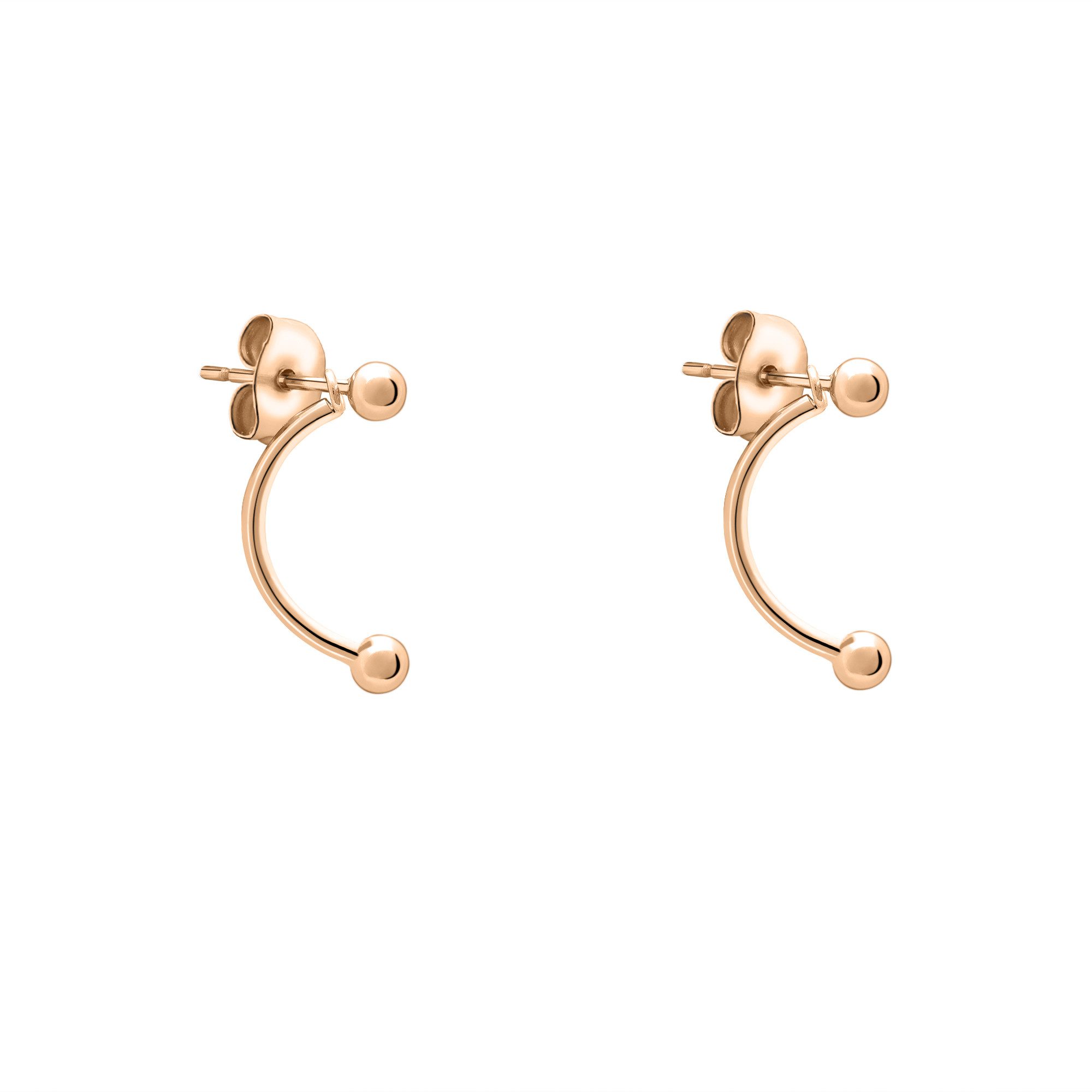 Paar Creolen Schmuck Geschenk Edelstahl Ohrringe The Berlin Style