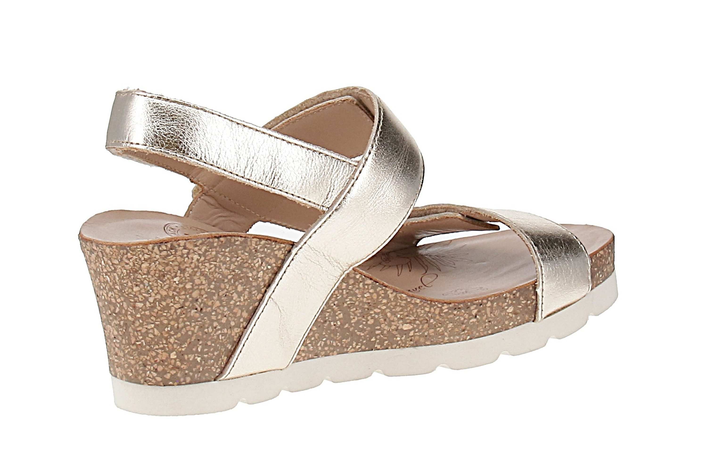 Panama Jack Panama Jack Vilma Shine B1 Napa - Damen Sandale - Gold Sandale