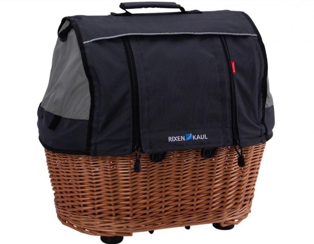 KlickFix Tierfahrradkorb KLICKFIX Tierkorb Doggy Plus für Racktime