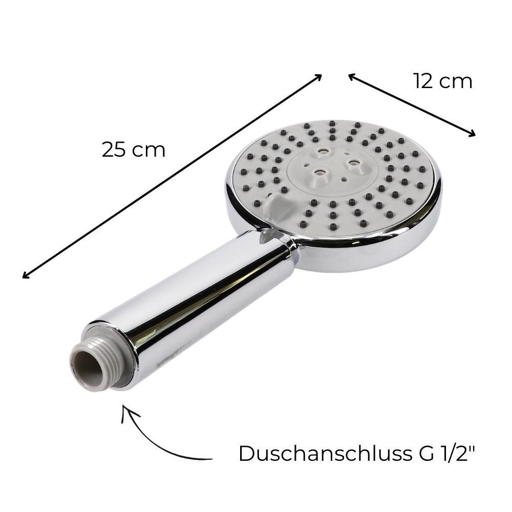 GarPet Handbrause Duschkopf 3 Funktion Duschbrause Handbrause Wassersparend günstig online kaufen