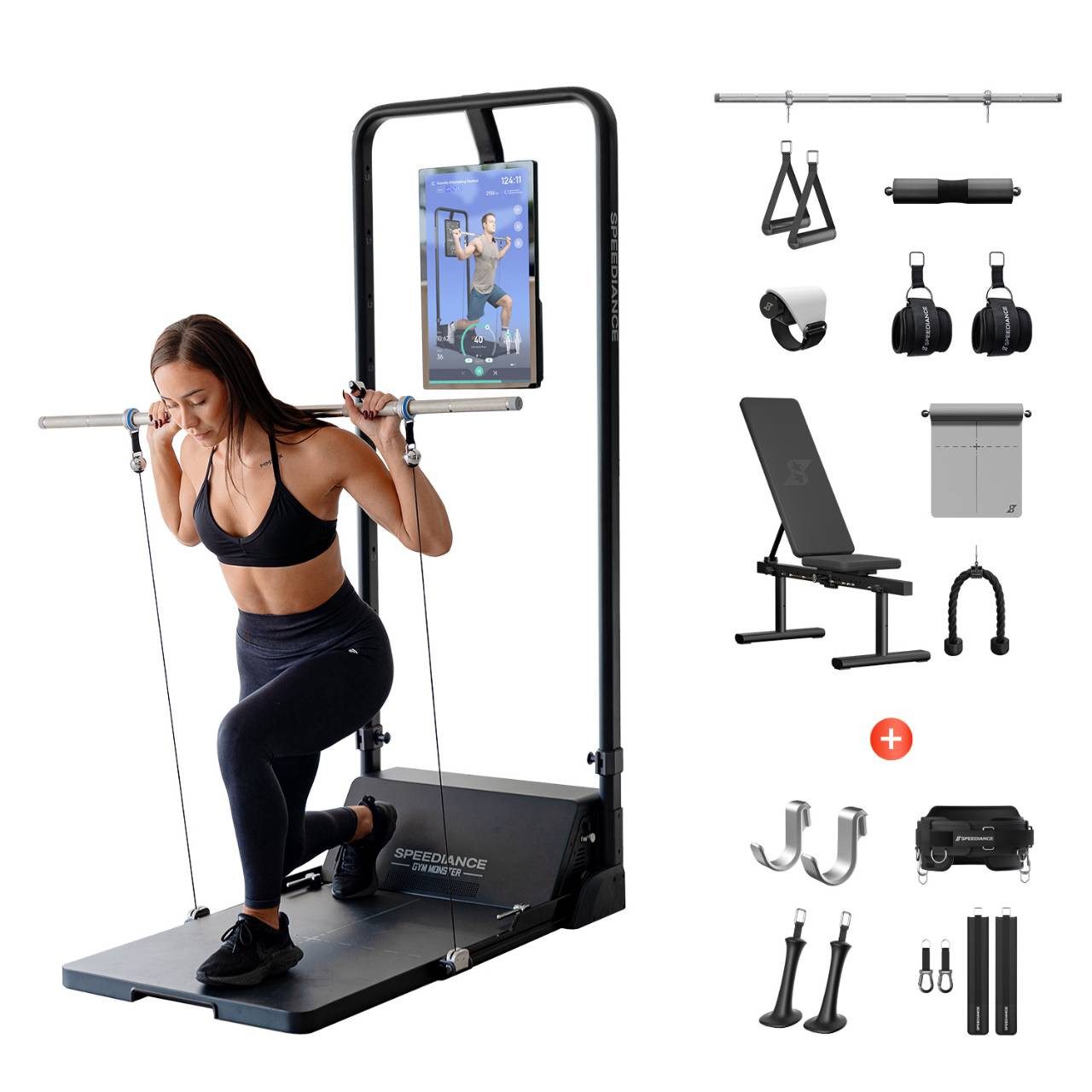SPEEDIANCE Kraftstation Gym Monster Ganzkörper-Krafttraining Home Gym