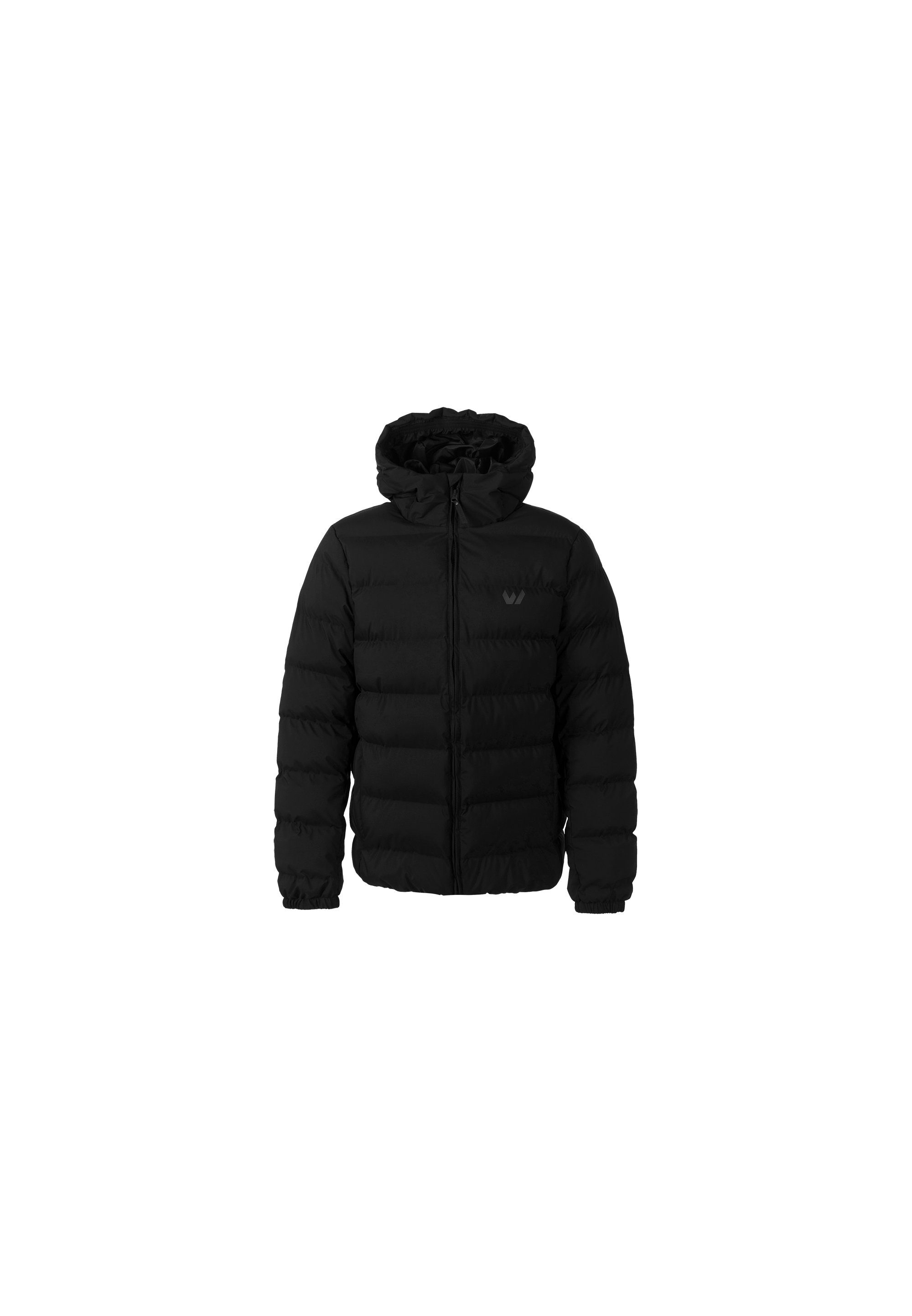 schwarz verstellbarer Outdoorjacke WHISTLER Jakob mit Kapuze