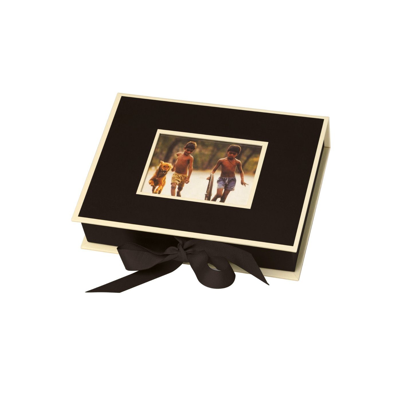 Semikolon Fotobox Mit Einschubfenster, Aufbewahrungsbox schwarz