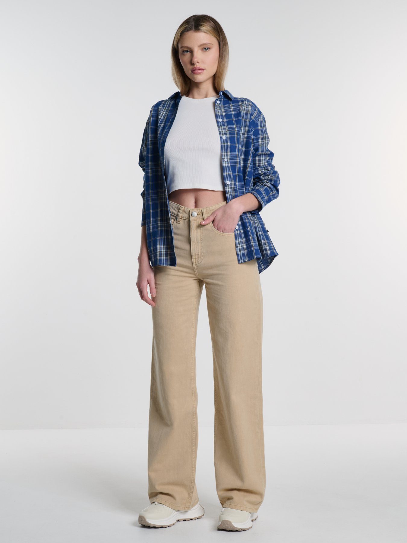 BIG STAR Weite Jeans ATREA hohe günstig online kaufen