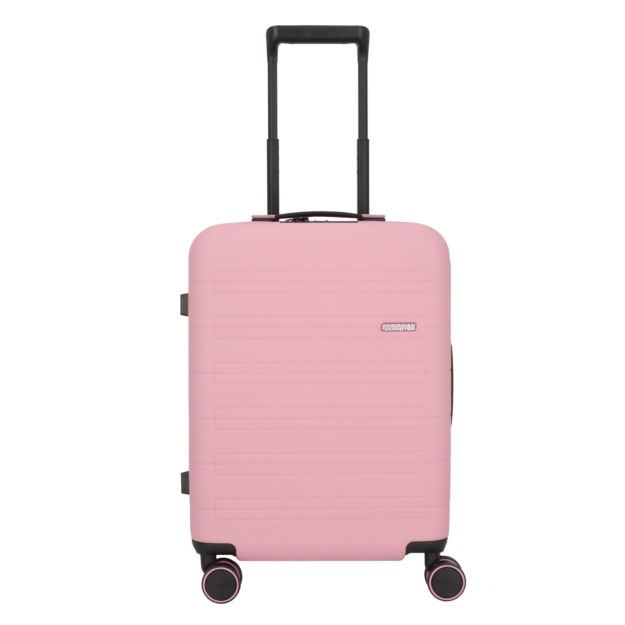 American Tourister® Handgepäck-Trolley Novastream, 4 Rollen, Polycarbonat vintage pink | Handgepäck-Koffer