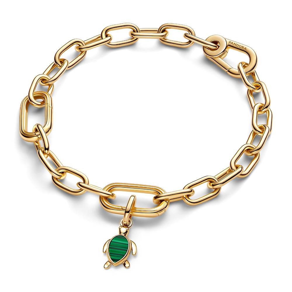 Pandora Charm-Einhänger Mini-Charm-Anhänger Schildkröte, vergoldet von PANDORA ME