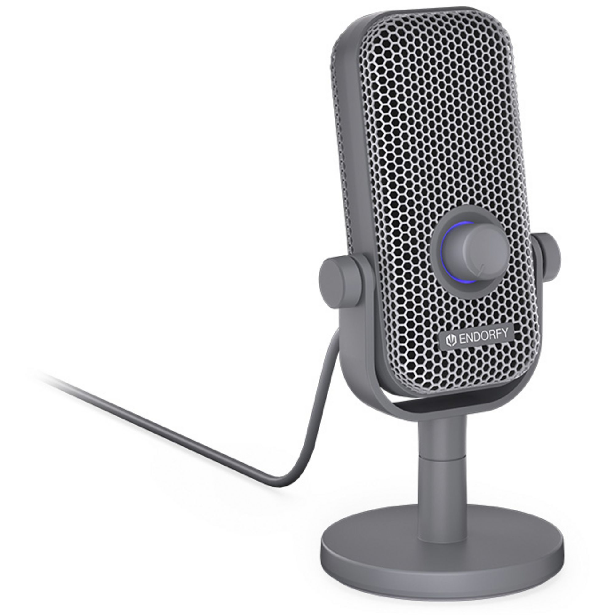 ENDORFY Mikrofon ENDORFY Solum Voice S Alt Gray, Mikrofon, (USB-C, RGB-Beleuchtung)