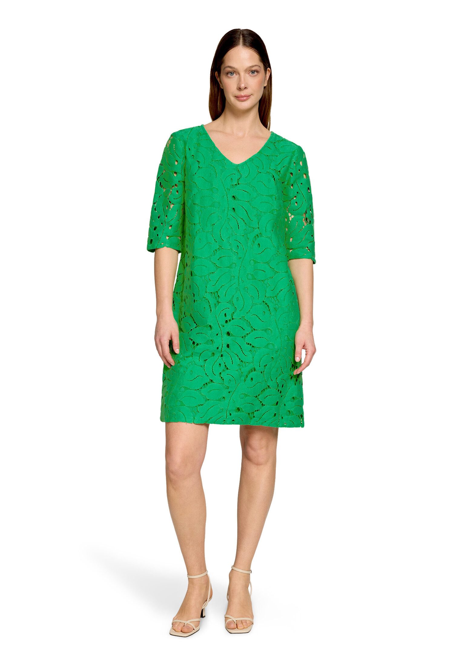 Betty Barclay Spitzenkleid Damen mit V-Ausschnitt