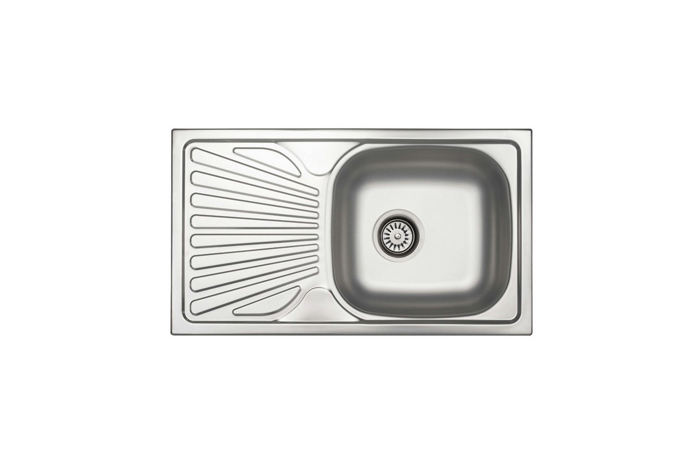 Thumbnail - Quellmalz Einbauspüle Einbauspüle Pisa D401 mit Siebkorb reversibel 760 x 435 mm