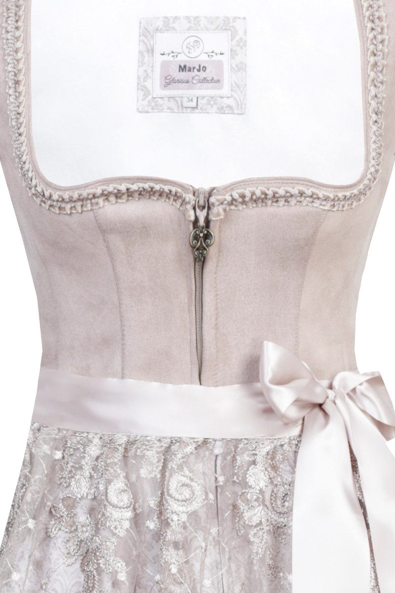 MarJo Dirndl Midi Dirndl 2tlg. - GABI - taupe light/puder