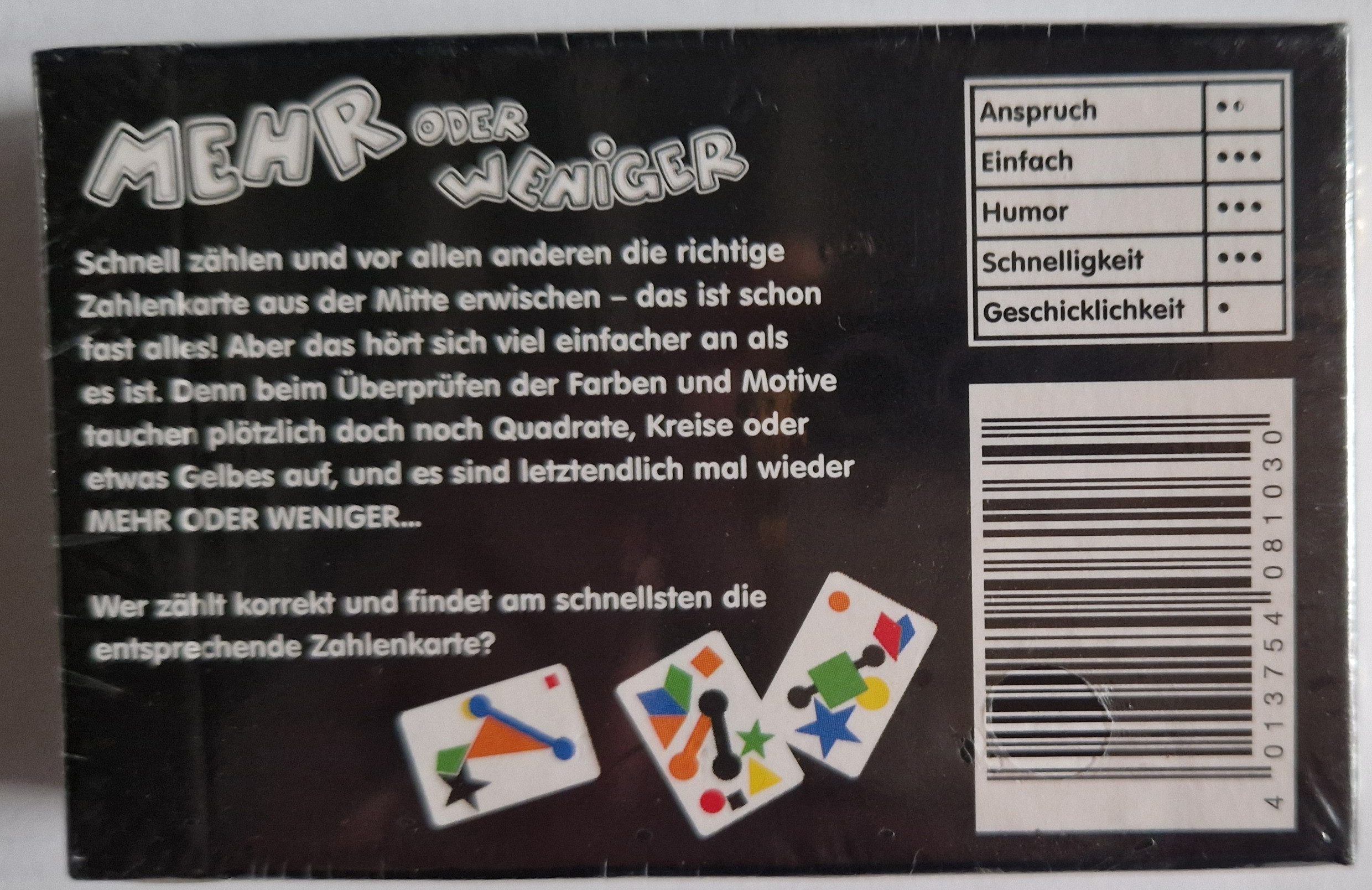 Pegasus Spiele Spiel Mehr oder weniger