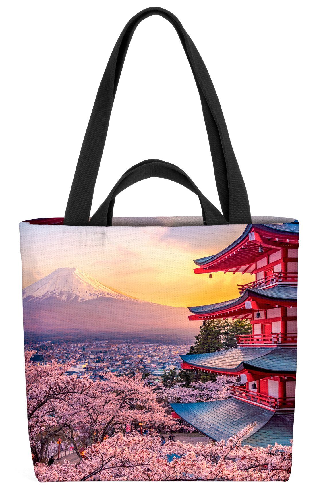 Fujiyoshida a herbst japan tokyo blühen Henkeltasche japanisch VOID Pagode (1-tlg), pagode Japan