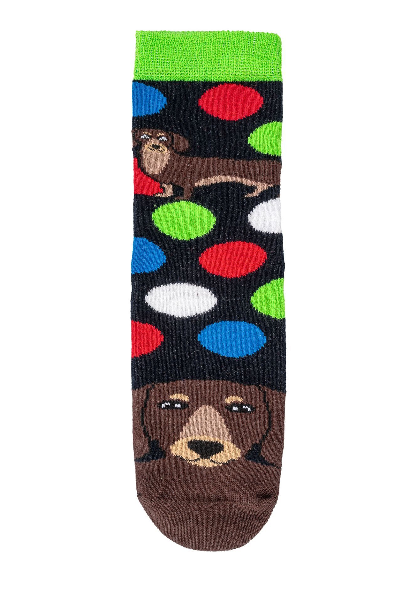 Wowerat Freizeitsocken 3 Paar weiche Kindersocken Lustige Hunde, für Jungen & Mädchen