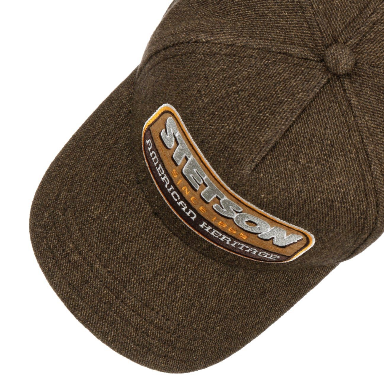Stetson Baseball Cap (1-St) Basecap Metallschnalle