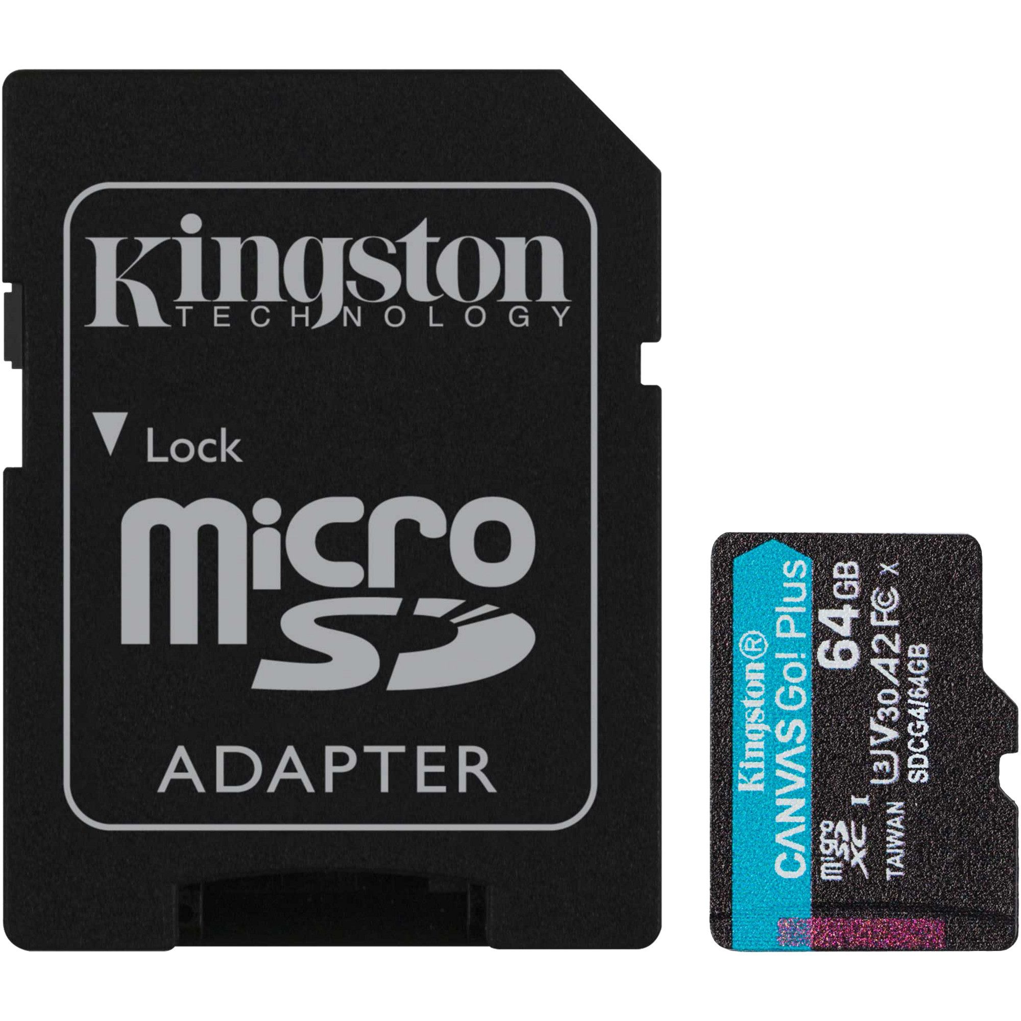 Kingston Kingston Canvas Go! Plus 64 GB microSDXC, externer Speicher (64 GB GB)