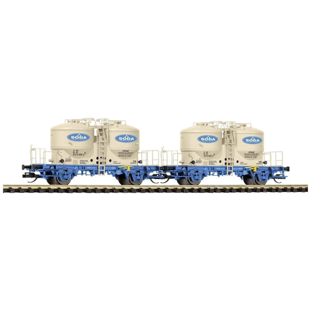 Piko TT Güterwagen TT 2er-Set Zementsilowagen Soda der DB AG 47682