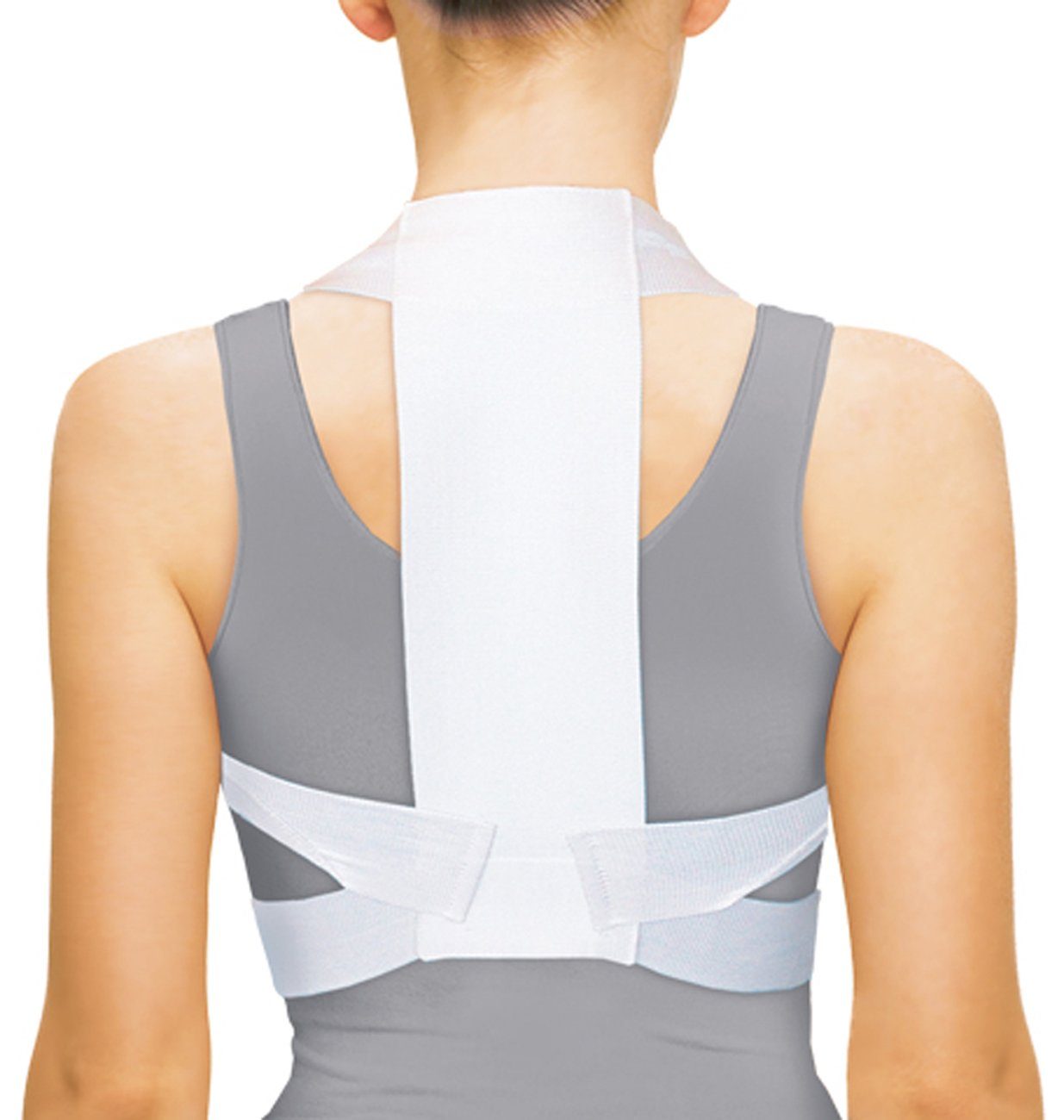 Tonus Elast Bauch- und Rückenstützgürtel Stabilisator Rücken-Korrektor Rücken-Halter, Klettverschluss