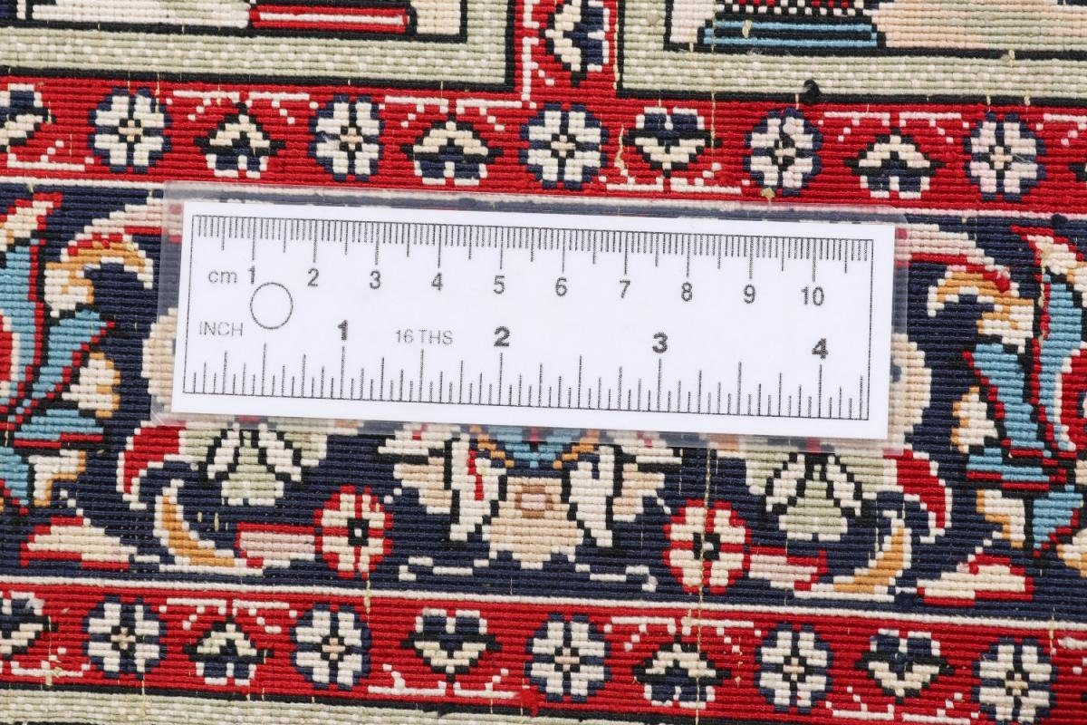 Seidenteppich Cinar Seide mm Handgeknüpfter Orientteppich, Nain Trading, 58x95 Höhe: rechteckig, 5