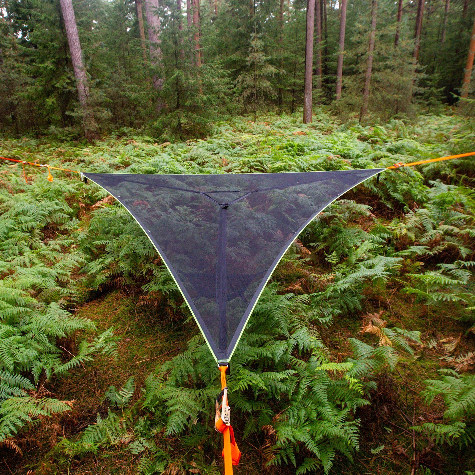 Hängematte XL Hängematte Outdoor Tentsile für Baumzelt Personen 3-6, Trillium Zubehör Doppel