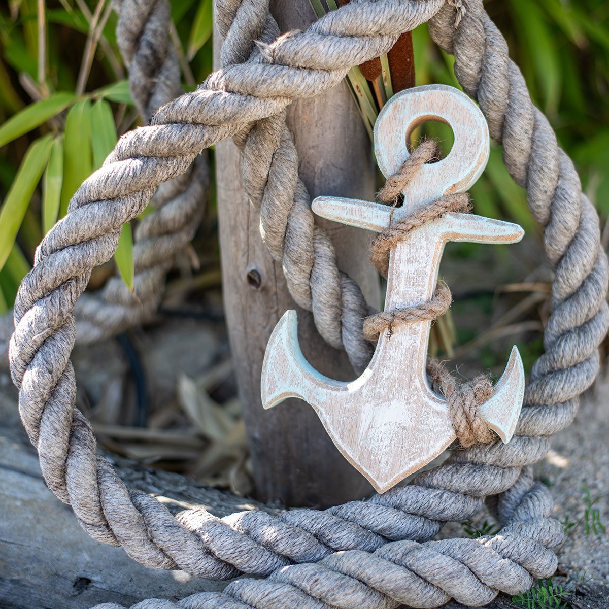 Viana Dekofigur Anker Deko Holz Maritime günstig online kaufen