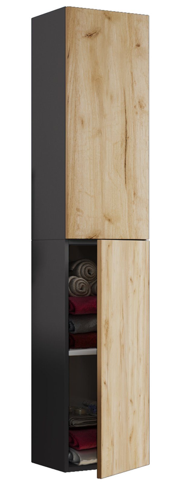 VCM Hochschrank Holz Badmöbel Bad Hochschrank günstig online kaufen