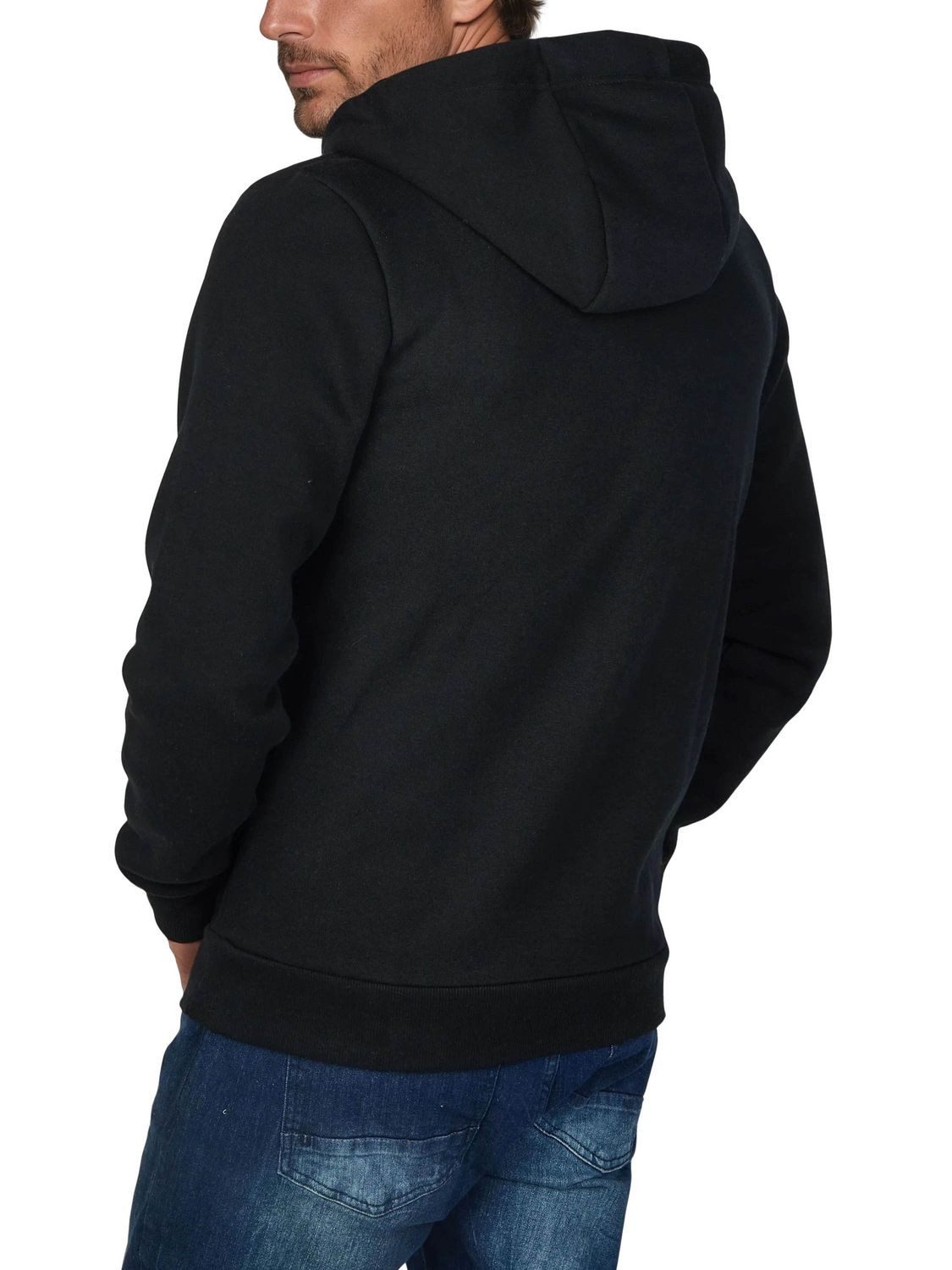 riverso Kapuzenpullover Herren Hoodie RIVLinus Regular Fit Longsleeve Sweatshirt mit Kängurutasche